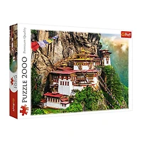 Trefl Puzzles - 2000 Piece Tigers Nest Bhutan 2000-pc. Puzzle