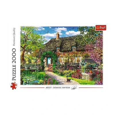 Trefl Puzzles - 2000 Piece Country Cottage 2000-pc. Puzzle
