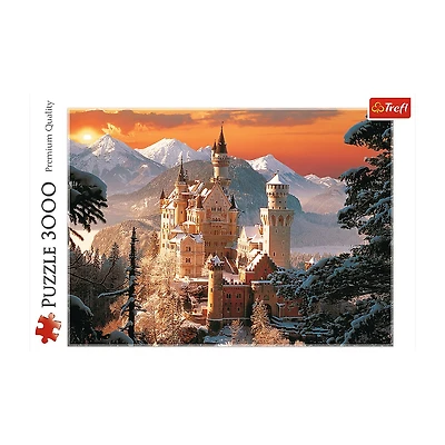 Trefl Puzzles - 3000 Piece Neuschwanstein Castle 3000-pc. Puzzle
