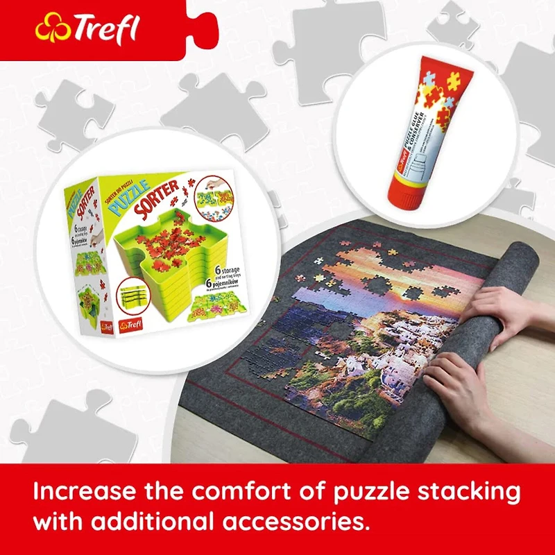 Trefl Puzzles - 3000 Piece Sunset In Bangkok 3000-pc. Puzzle