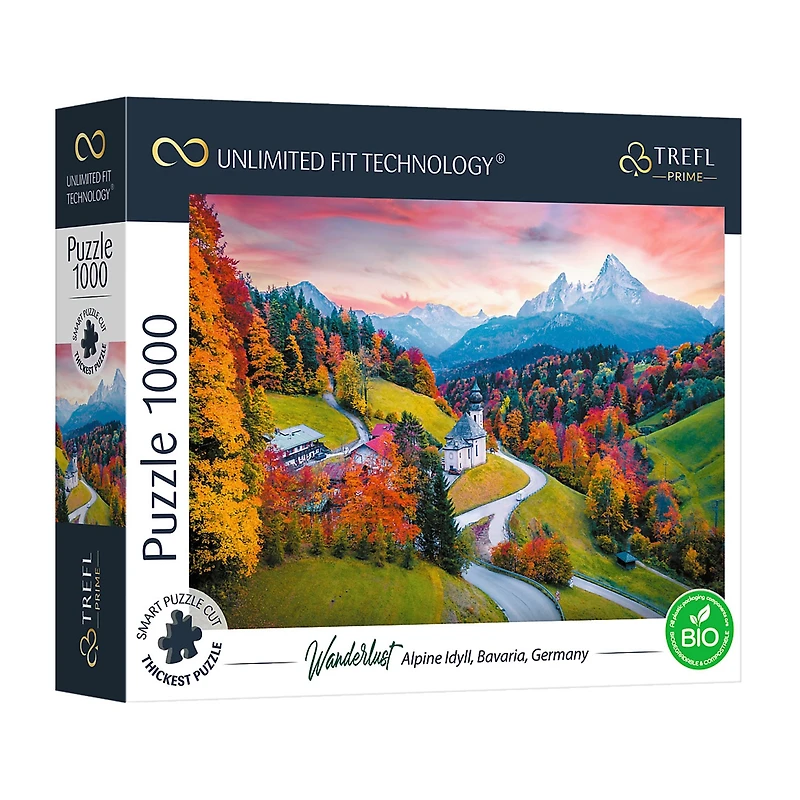 Trefl Puzzles - 1000 Piece Uft Bavaria Germany 1000-pc. Puzzle