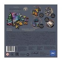 Trefl Puzzles - 501 Piece Wood Colorful Puppy 501-pc. Puzzle