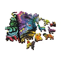 Trefl Puzzles - 501 Piece Wood Colorful Puppy 501-pc. Puzzle