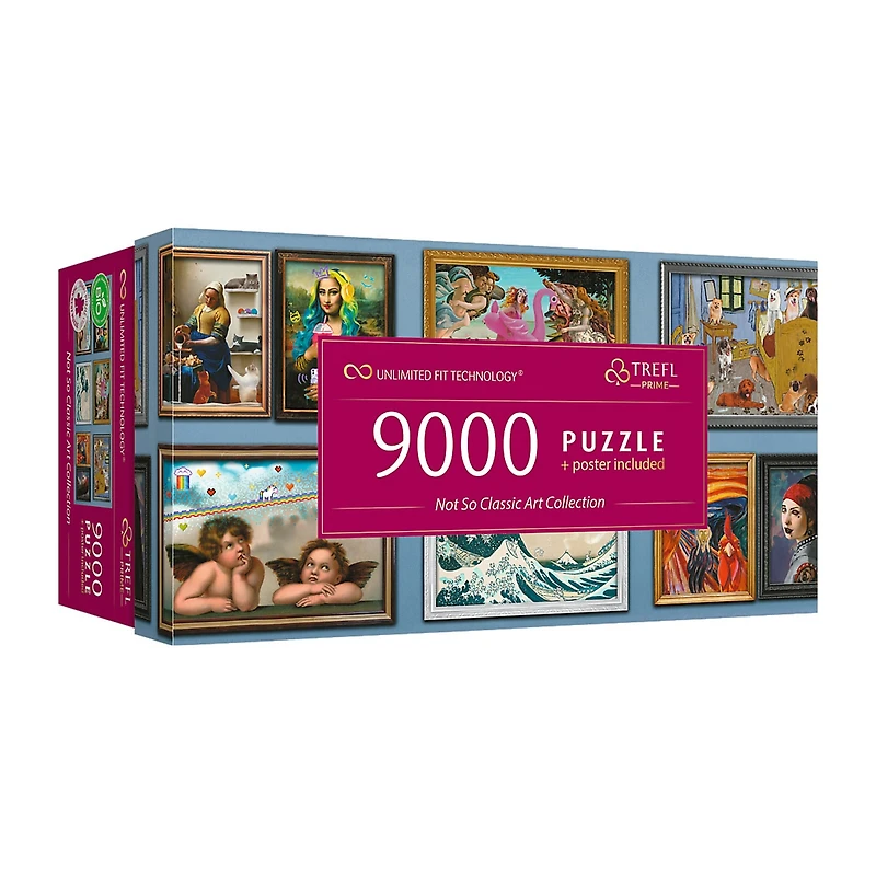 Trefl Puzzles - 9000 Piece Not So Classic Art 9000-pc. Puzzle