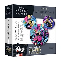Trefl Puzzles - 500+5 Piece Wood Disney Mickey Mouse Mickey Mouse 505-pc. Puzzle