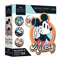 Trefl Puzzles - 160 Piece Wood Disney Mickey Mouse Mickey Mouse 160-pc. Puzzle