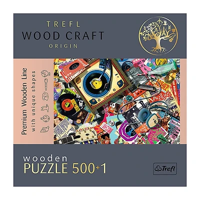 Trefl Puzzles - 500+1 Piece Wood In The World Of Music 501-pc. Puzzle