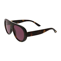 BCBGeneration Oversized Plastic Womens UV PROTECTION Aviator Sunglasses