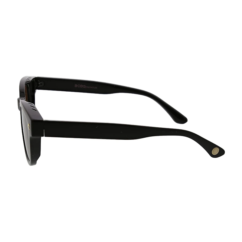 BCBGeneration Retro Wayfarer Womens UV Protection Square Sunglasses