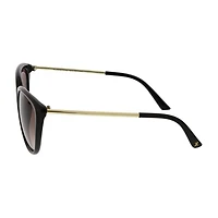 Adrienne Vittadini Butterfly Cateye With Metal Temples Womens UV Protection Cat Eye Sunglasses