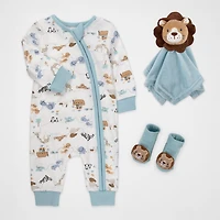 Baby Essentials Boys 4-pc. Clothing Set