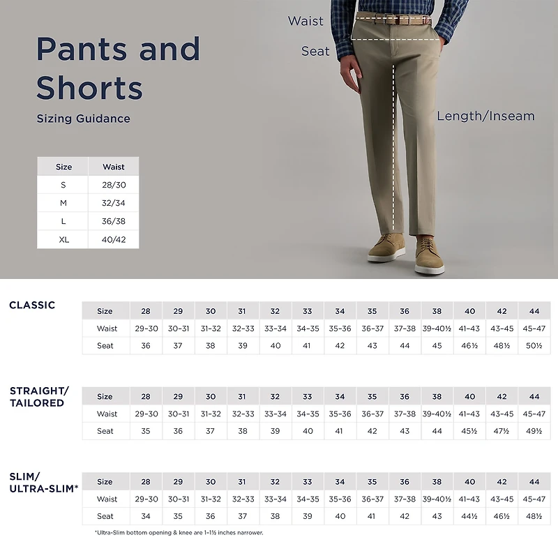 Haggar Mens 7" Moisture Wicking Hybrid Short