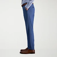Haggar JMH 4 Way Stretch Mens Fabric Slim Fit Flat Front Suit Pant