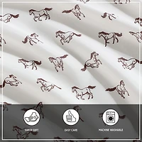 Wrangler Wild Horses Sheet Set