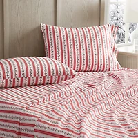 Martha Stewart Rose Ribbon Sheet Set