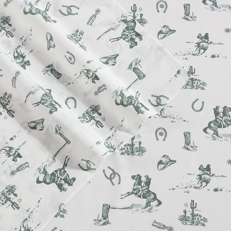 Wrangler Cowboy Rodeo Sheet Set