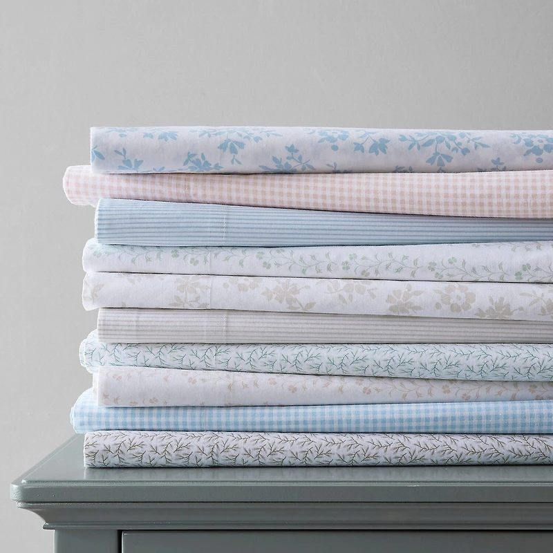 Martha Stewart Ditsy Vine Sheet Set