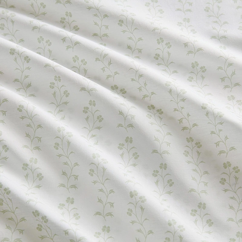 Martha Stewart Ditsy Vine Sheet Set