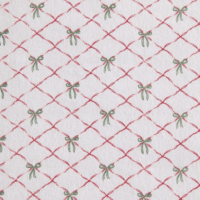Martha Stewart Holiday Bows Sheet Set