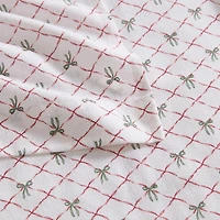 Martha Stewart Holiday Bows Sheet Set