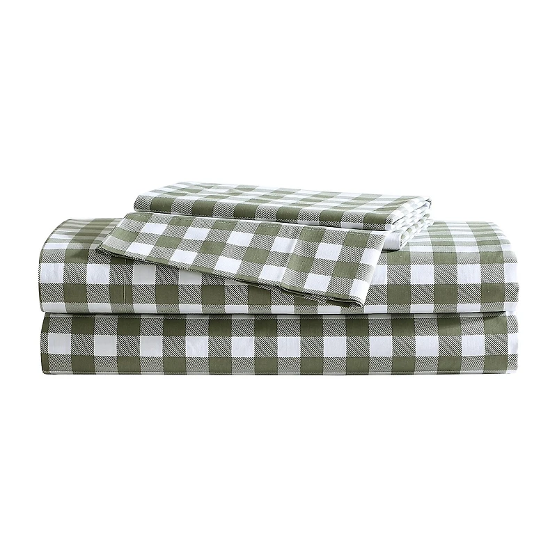 Eddie Bauer Preston Check Sheet Set