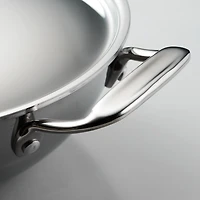 Tramontina Utsava Stainless Steel -qt. Covered Kadai
