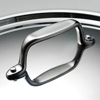 Tramontina Utsava Stainless Steel 3.75-qt. Covered Kadai