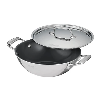 Tramontina Utsava Stainless Steel 2.7-qt. Covered Kadai