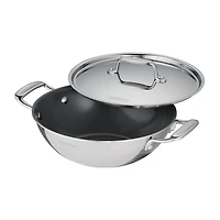 Tramontina Utsava Stainless Steel 2.7-qt. Covered Kadai