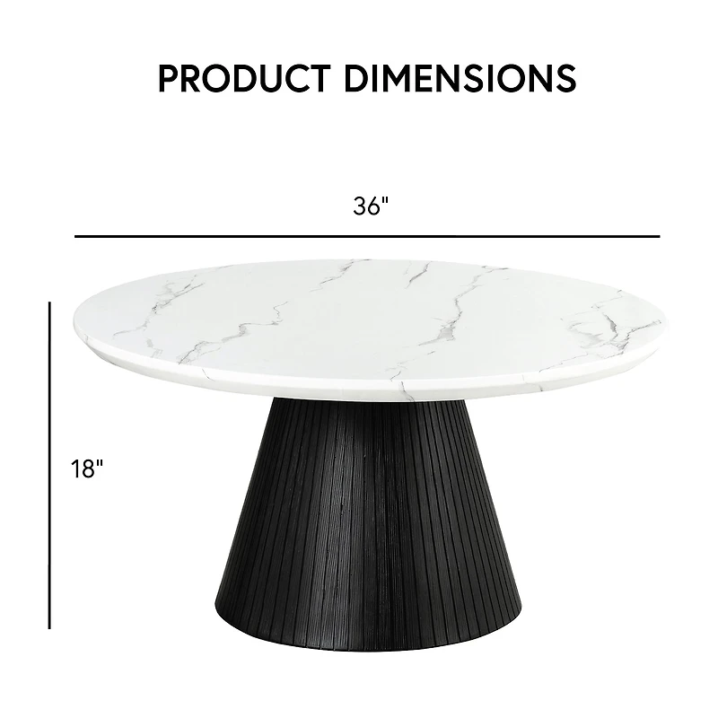 Furniture Of America Jones Easy Setup Accent Table