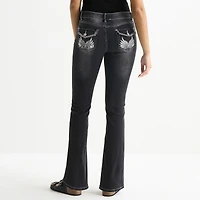 Forever 21 Womens Juniors Low Rise Bootcut Jean