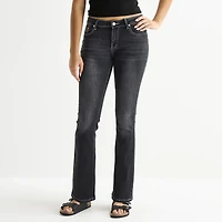 Forever 21 Womens Juniors Low Rise Bootcut Jean