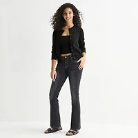 Forever 21 Womens Juniors Low Rise Bootcut Jean