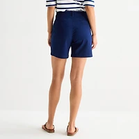 St. John's Bay Womens 7" Chino Short