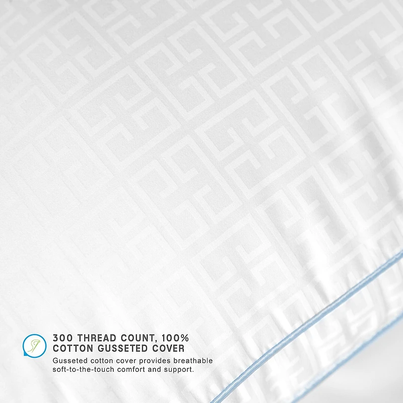 SensorPEDIC® Gel Core Hybrid Pillow featuring Gel Memory Foam Clusters & Plush Gel Fiber