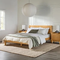 Modern Boho Minimalist Bed