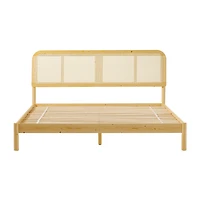 Rattan Curved Bedframe