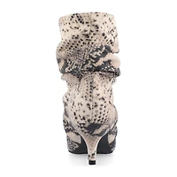 Journee Collection Womens Jo Kitten Heel Booties
