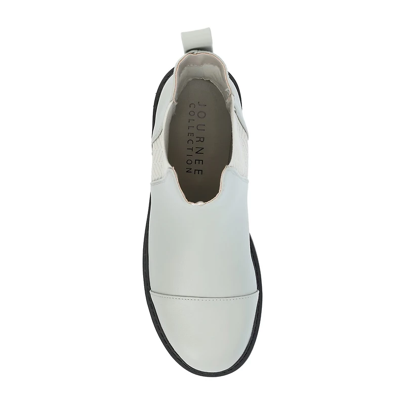 Journee Collection Womens Mirette Stacked Heel Booties
