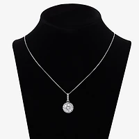Diamonart Womens Cubic Zirconia Sterling Silver Round 3-pc. Jewelry Set