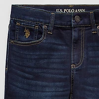 U.S. Polo Assn. Little & Big Kid Boys Stretch Fabric Straight Leg Jean