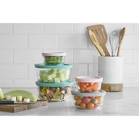 Pyrex Simply Store 10-pc. Glass Storage Set