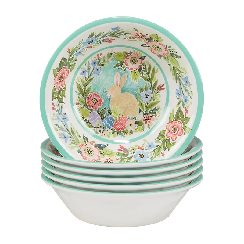 Certified International Joy Of Easter 6-pc. Melamine Cereal Bowl