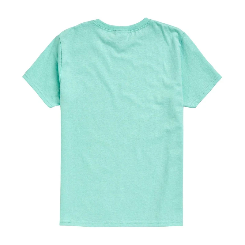 Big Kid Girls Round Neck Short Sleeve Classic Fit Barbie Graphic T-Shirt
