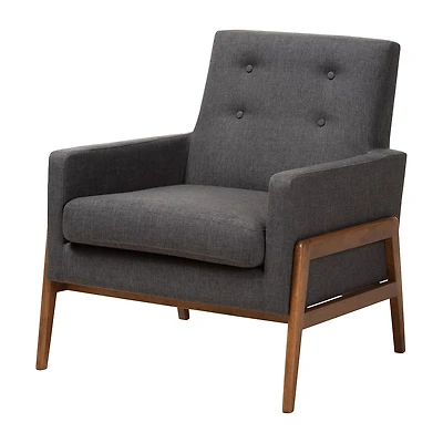 Perris Living Room Collection Tufted Upholstered Club Chair