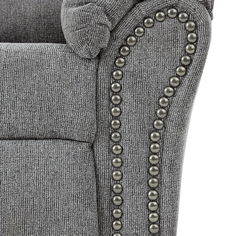 Signature Design by Ashley® Aldin Living Room Collection Pad-Arm Recliner