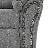 Signature Design by Ashley® Aldin Living Room Collection Pad-Arm Recliner