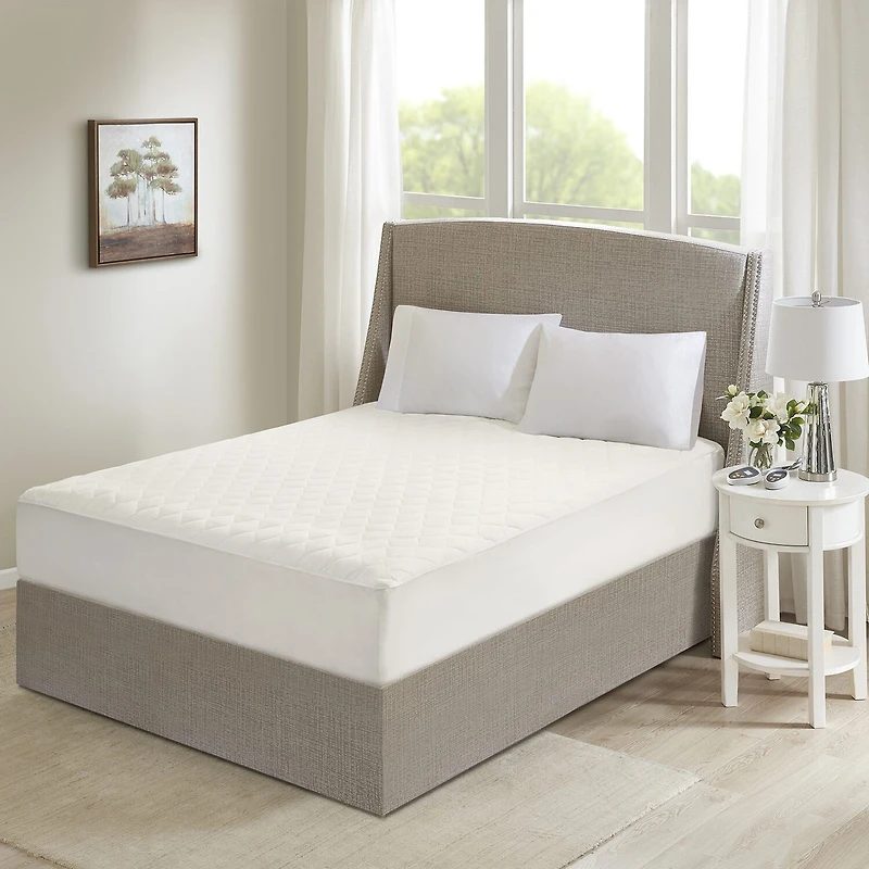 Beautyrest Cotton Deep Pocket 20 Settings Heated Mattress Pad
