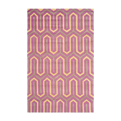 Safavieh Thom Geometric Hand Tufted Wool Rug