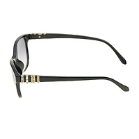 Mixit Petite Soft With Temple Embellishment Womens UV Protection Sunglasses